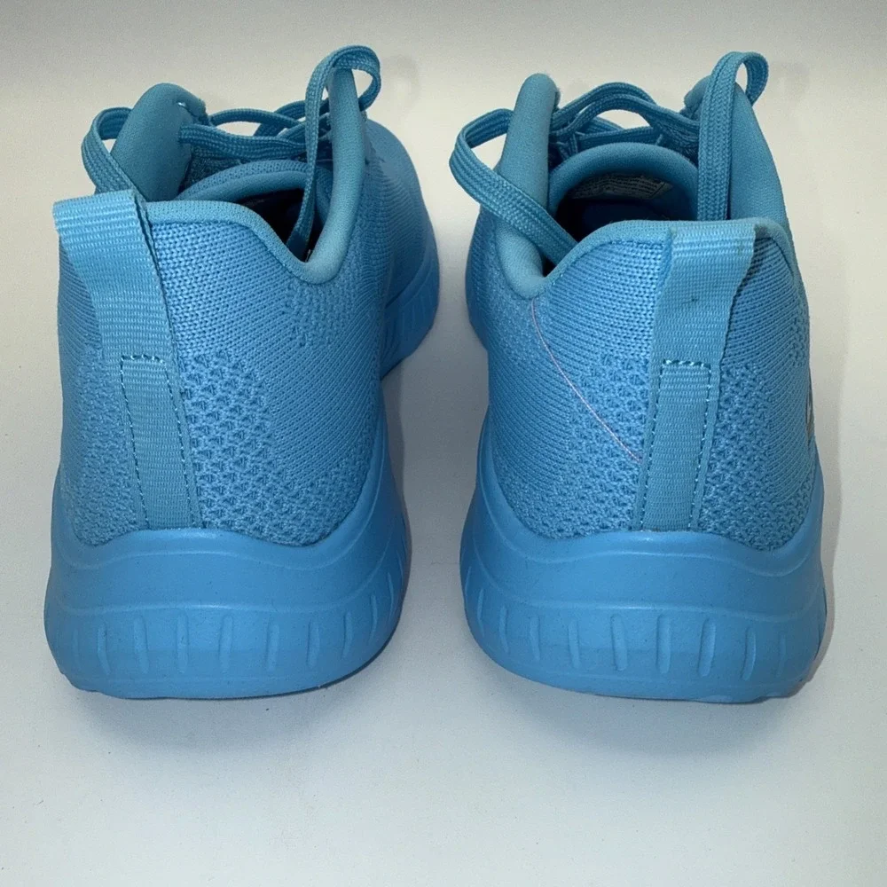 NEW Skechers 9.5 Womens BOBS Sport Squad Chaos Cool Rythms Shoes‎ Aqua #5614